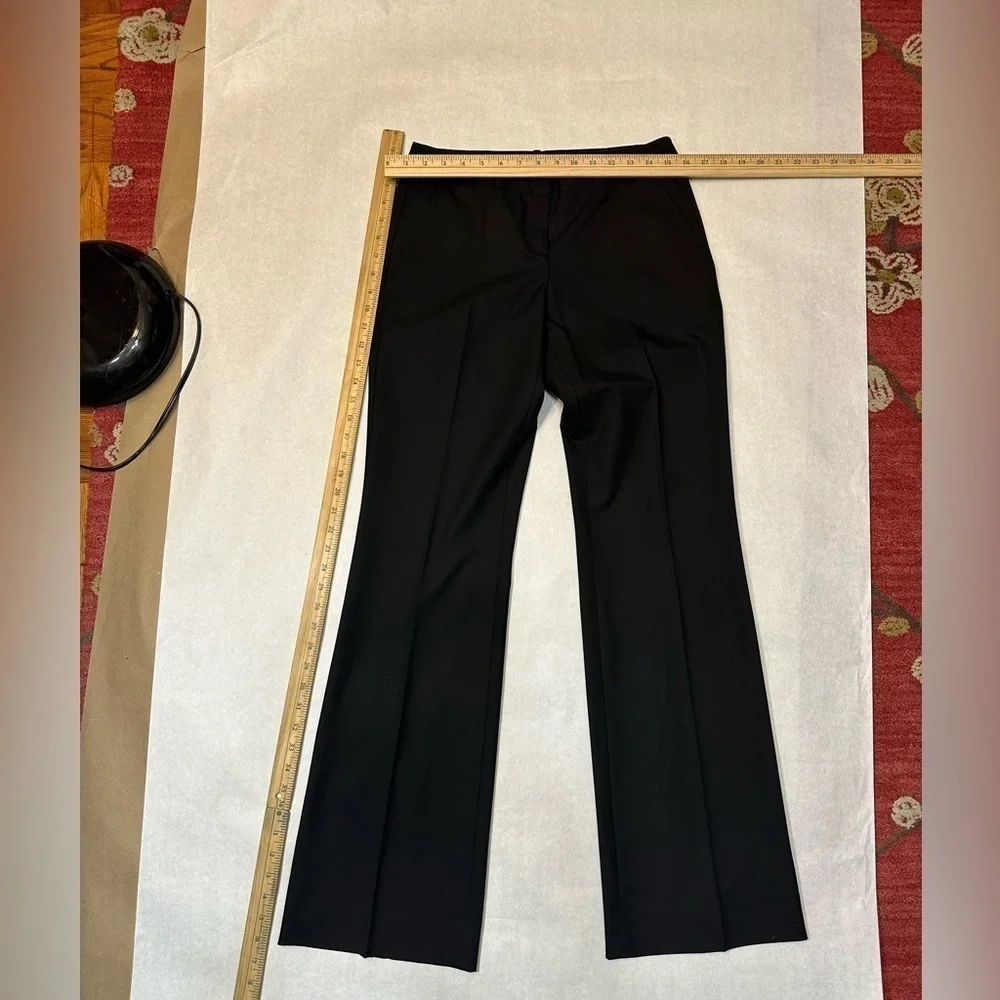 The Limited Cassidy Fit Black Slacks with Flare Leg, Size 2